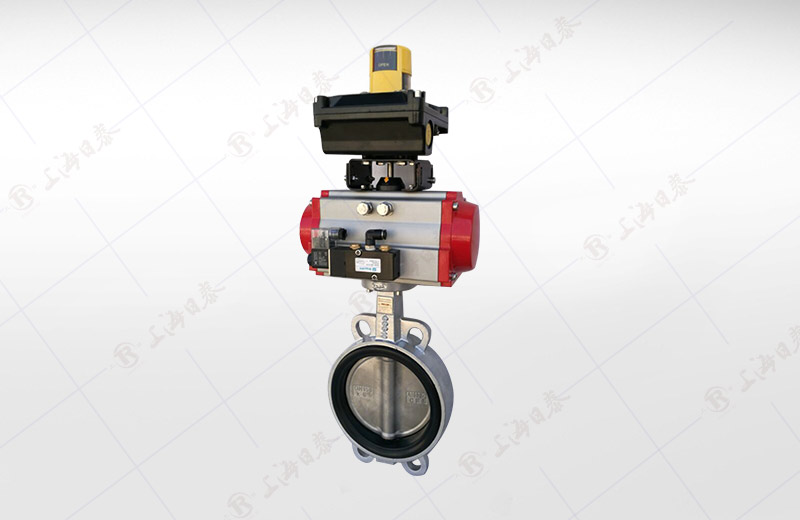 Pneumatic Soft Seat Wafer Butterfly Valve